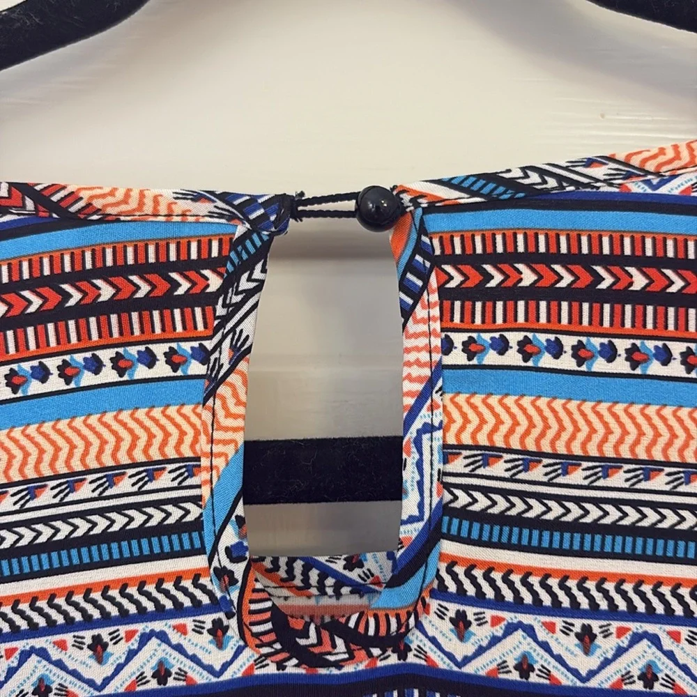 Gorgeous Striped Multicolor Dress - Picture 3 of 4